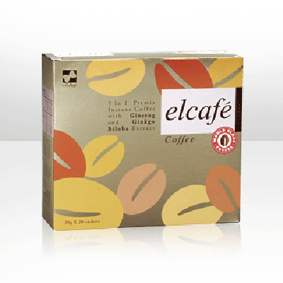Elcafé, cà phê hòa tan 5 trong 1